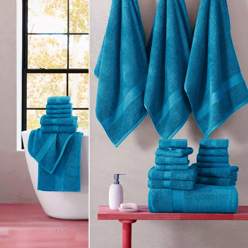 6 Piece 800GSM Towel Bale- 100% Cotton Towelsworld